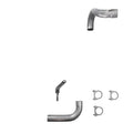 2.5" Single Exhaust Kit for Jeep Wrangler (2018–2025) No Muffler