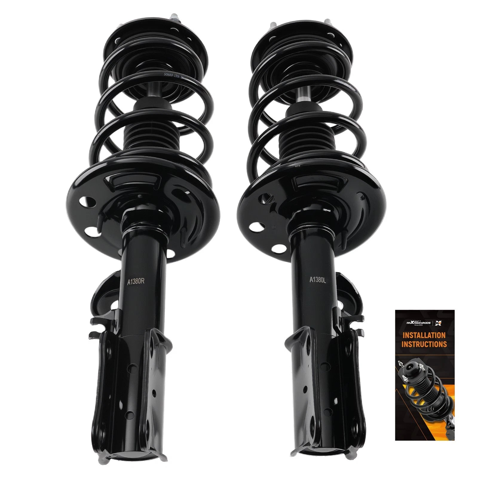 Quick Complete Front Strut w/ Coil Spring for Ford Taurus (2013–2019) 172654