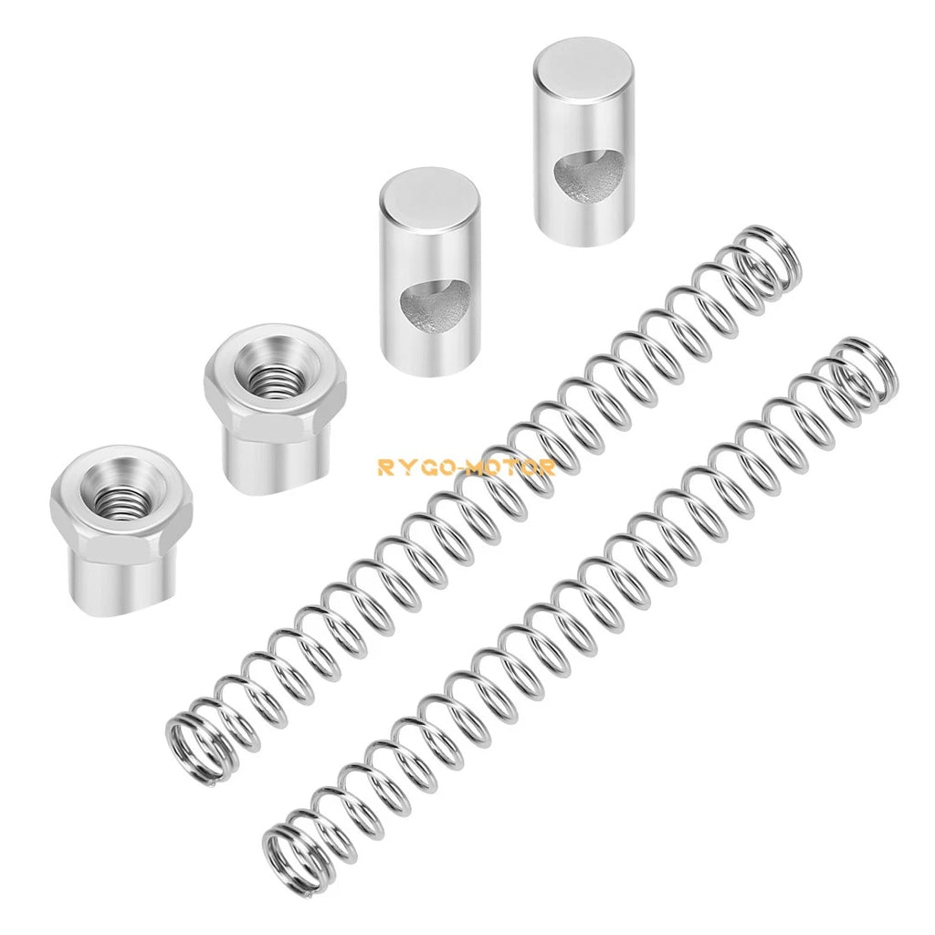 Rear Brake Rod Spring Adjusting Nut Kit for Honda SL70 SL90 SL100 SL125 CB100 TL125 (1970–1978)