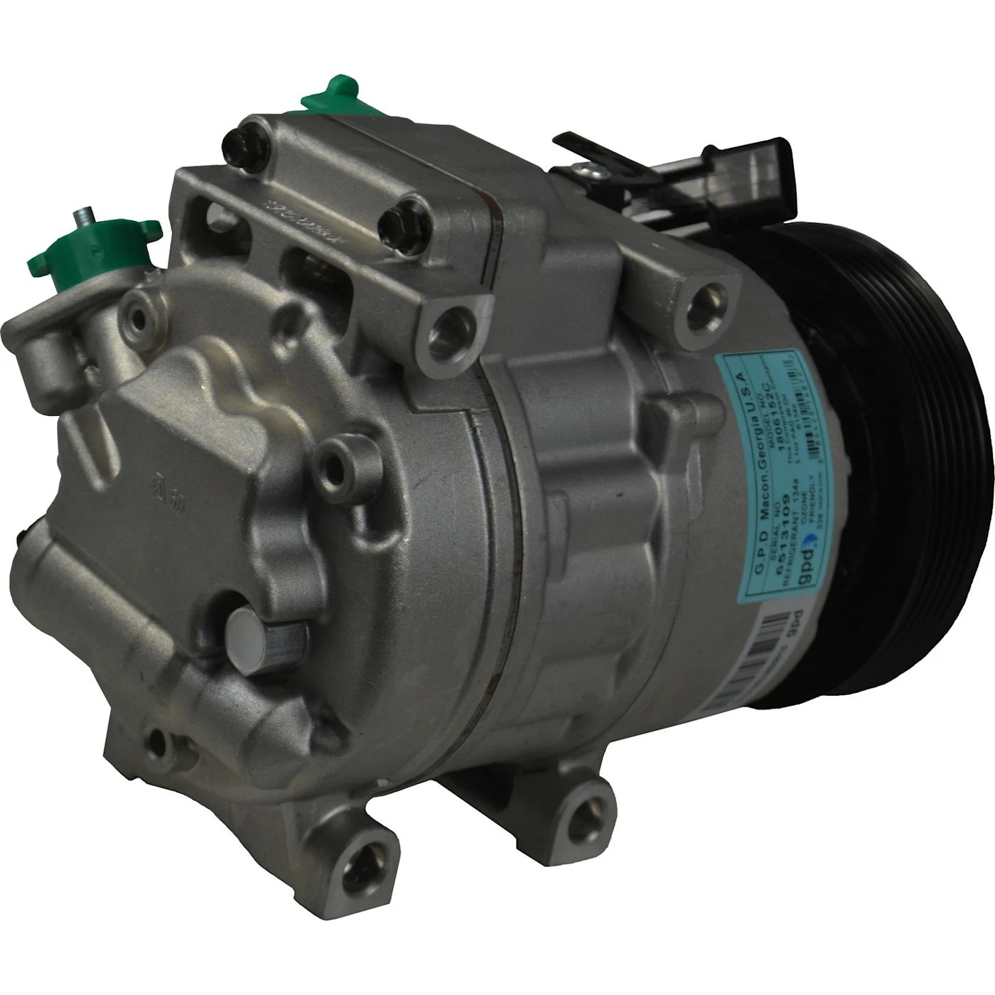 A/C Compressor with Clutch for Hyundai Santa Fe XL, Kia Sorento