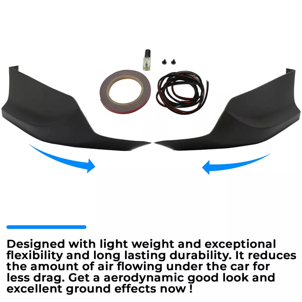 Rear Bumper Lip Splitter Spoiler for Honda Accord Sedan (2016–2017)