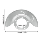 Pair Front Disc Brake Dust Shields for Ford F-150 (1976–1979) 7679BDS