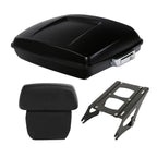 Razor Trunk Pad Mount Rack for Harley Road Glide King (2014–2024) Black Denim