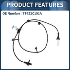 ABS Wheel Speed Sensor No. 7T4Z2C191A for Ford Edge (2007–2014) FWD Rear Left