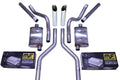 Dual Exhaust Kit for Chevy GMC C10 (1963–1972) with Slash Tips