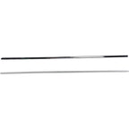 Set of 2 Door Moldings for Rear Driver & Passenger Side