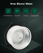 HVAC Heater Blower Motor w/Fan Cage for Subaru Forester (2003–2013), Impreza (2008–2011)