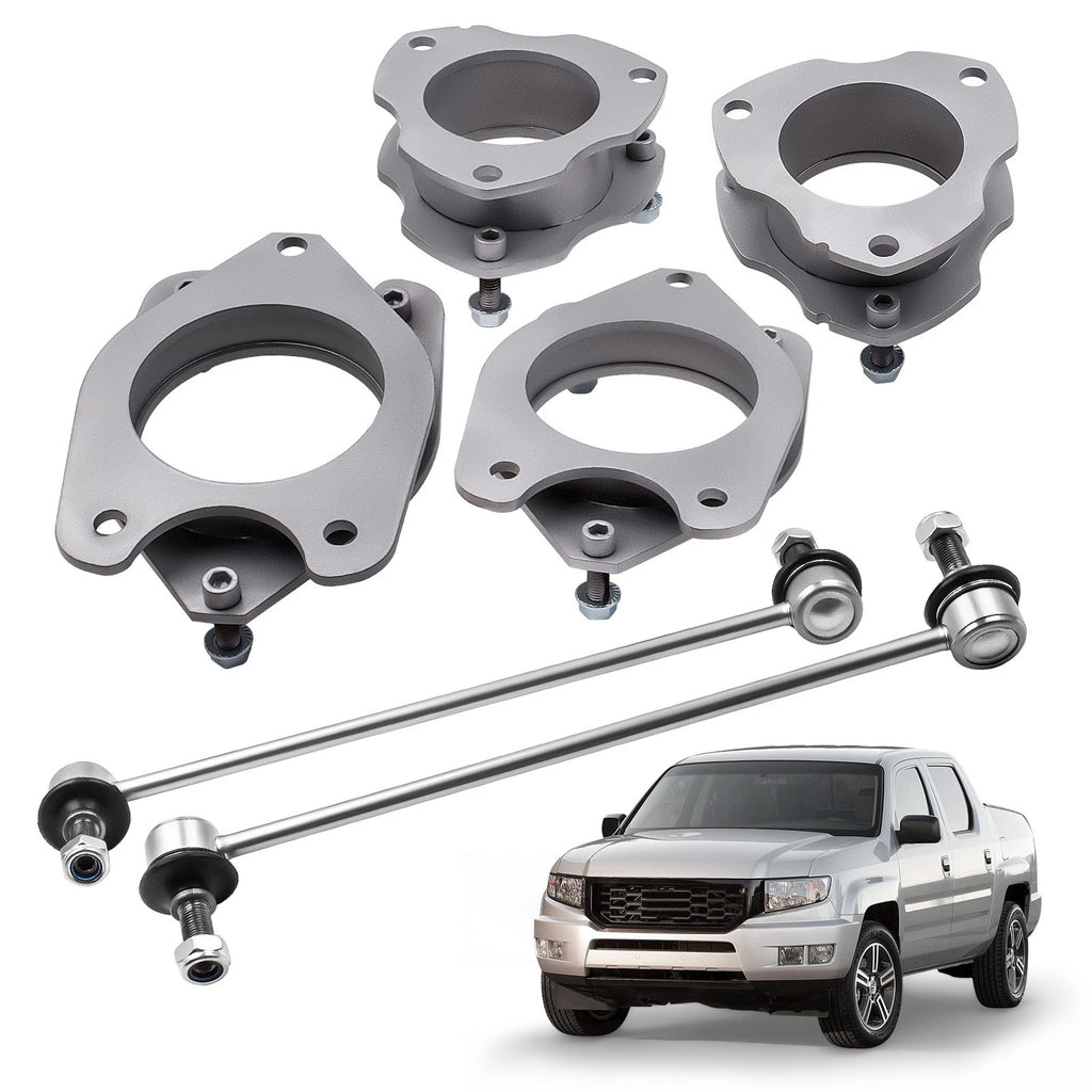 2 Inch Suspension Lift Kit for Honda Ridgeline 4x4 (2006–2014)