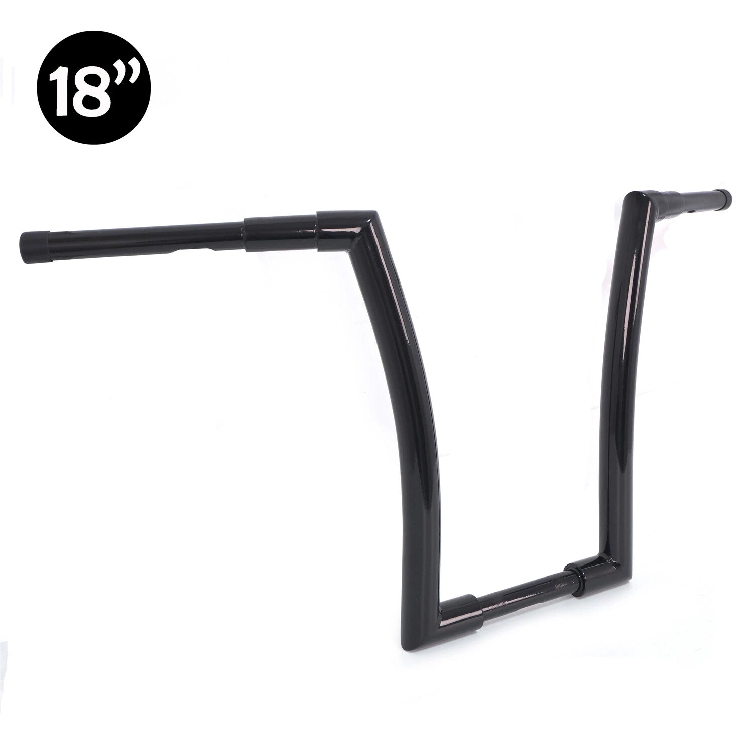 18" Black Ape Fat Hanger Handlebar for Harley FLD (2012–2016), FXDB (2013–2017), FXDLS (2016–2017)