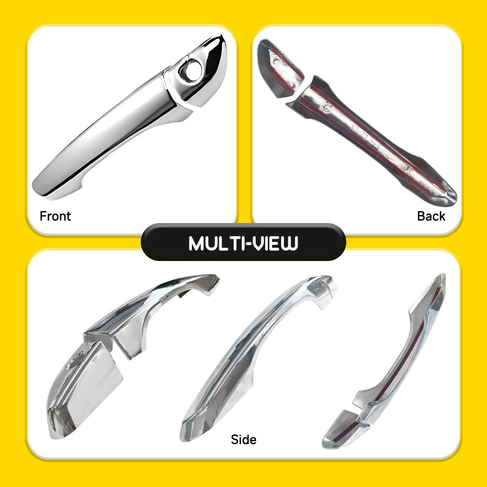 Chrome Door Handle Covers for Hyundai Tucson (2016â2021)