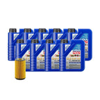 Oil Change Kit for Audi CEUA 4.0L (9L Liqui Moly Leichtlauf 5W-40)