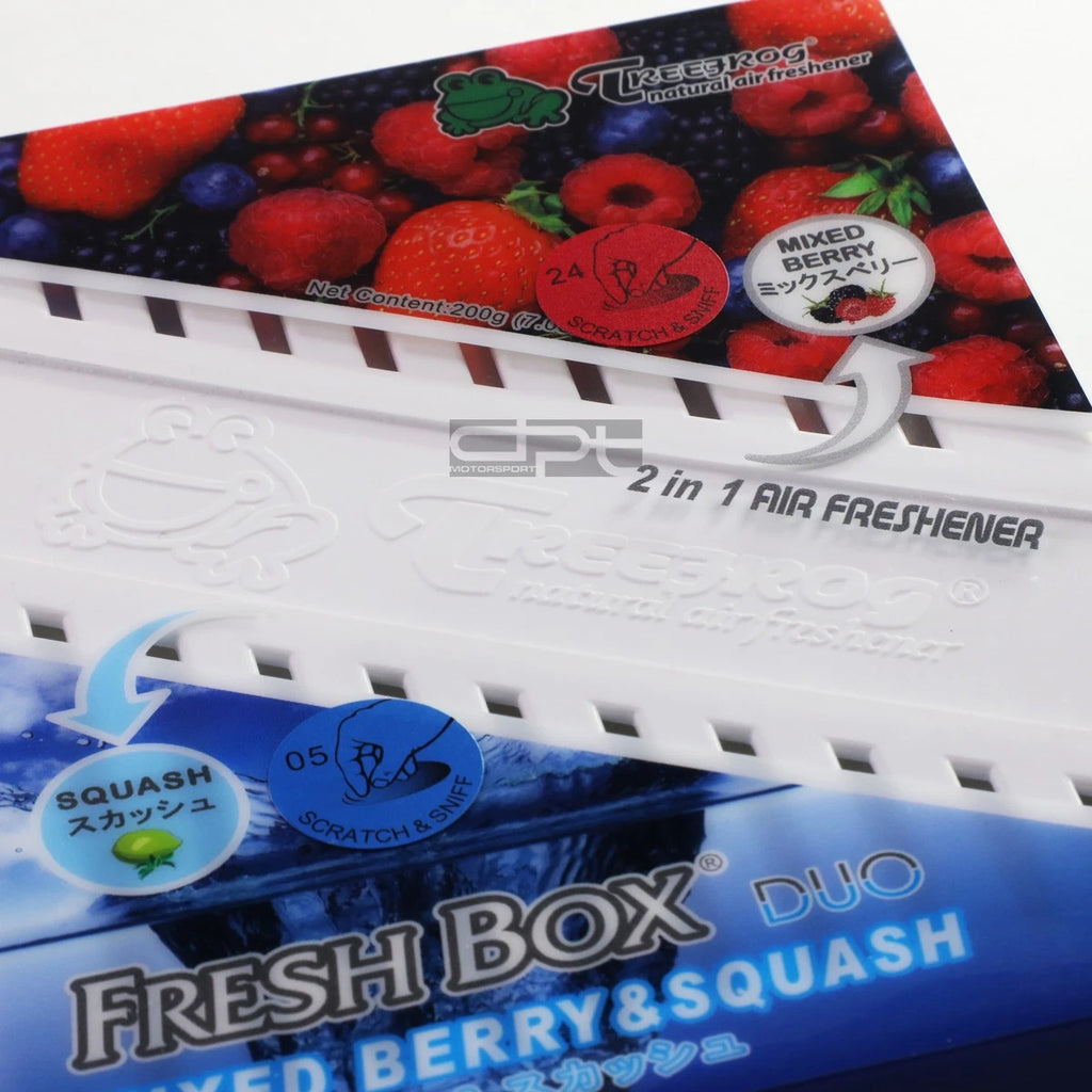 2X Treefrog Car Air Freshener for Universal Use (Berries + Lime Squash)