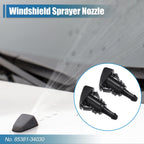 Set of 2 Windshield Washer Nozzles No.8538134030 for Toyota 