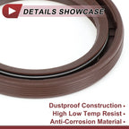 1 Pc Front Crankshaft Oil Seal for Kia Optima, Hyundai Tiburon (No. 21421-35011)