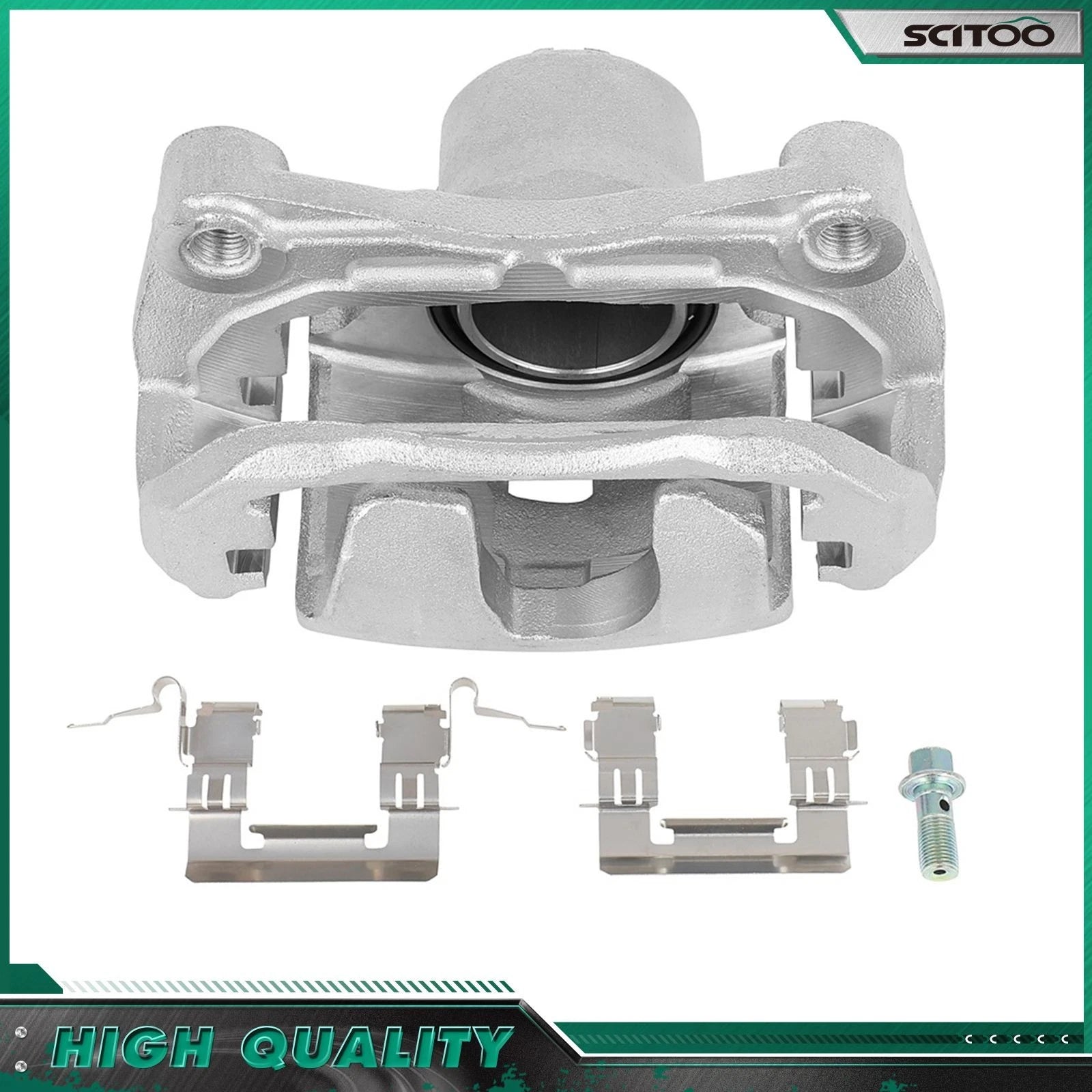 Front Left Brake Caliper with Bracket for Nissan Sentra (2007–2012)