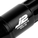 20 Pcs J2 7075 Forged Aluminum M12x1.25 Spline Drive Lug Nut Set - Black