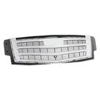 Grill for Cadillac Escalade (2015–2020) Silver Gray Center Mesh
