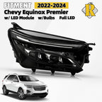 Full LED Projector Headlight for Chevy Equinox Premier (2022–2024)