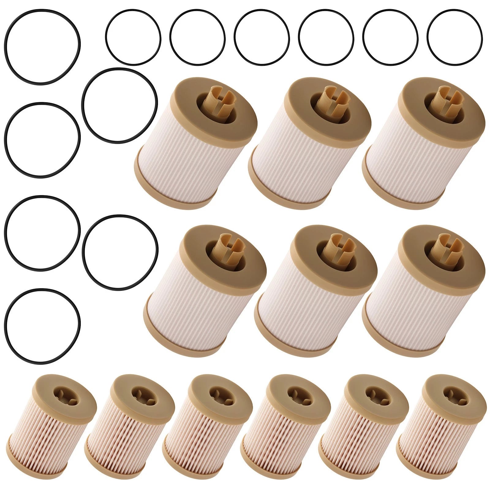 6pcs Fuel Filter for Ford F-650 F-750 LCF (2000–2023) FD4616 P550527