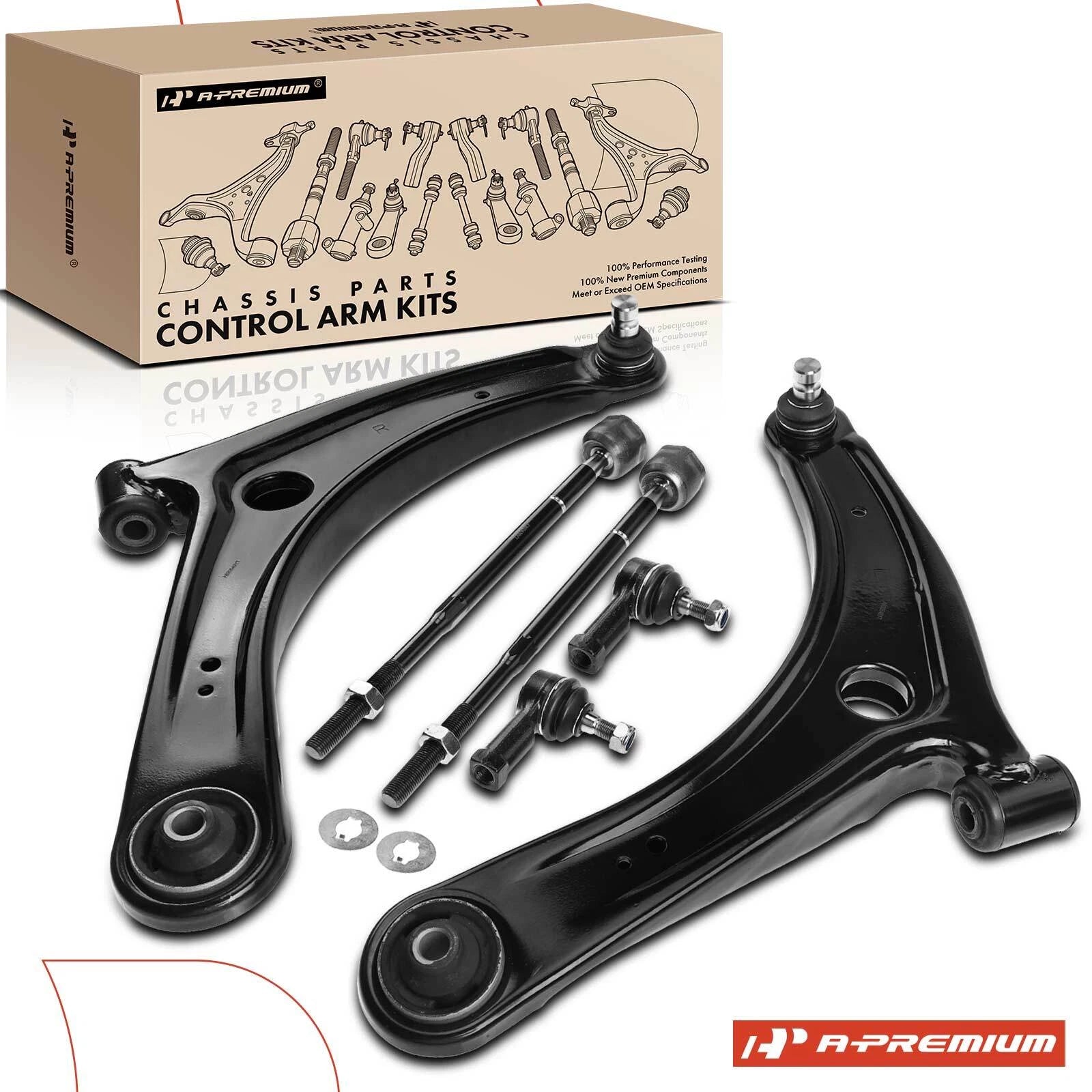 6x Front Lower Control Arm Ball Joints for Mitsubishi Outlander (2003–2023)
