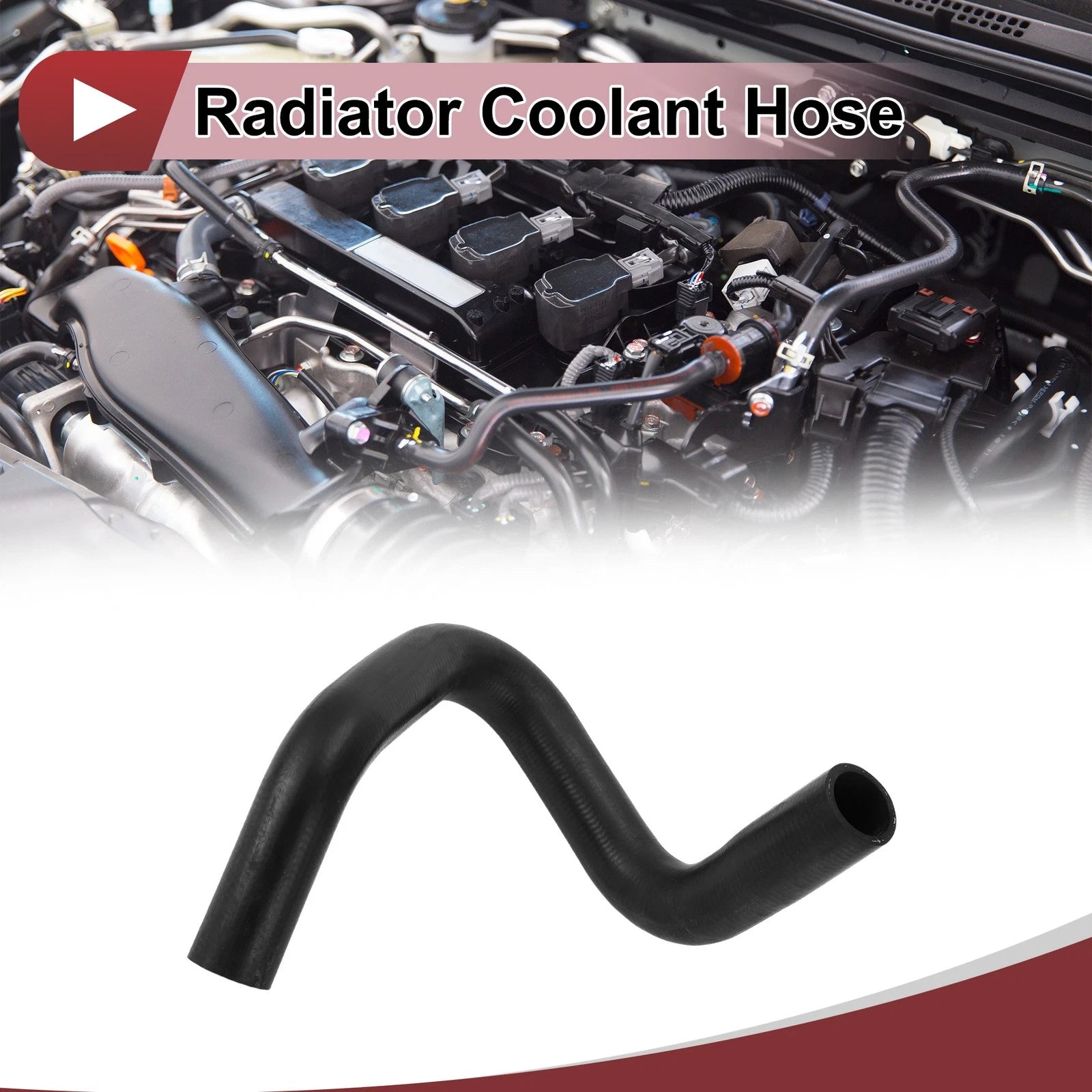 Radiator Coolant Hose for Toyota Corolla (2001–2009) No. 16572-21030 Rubber