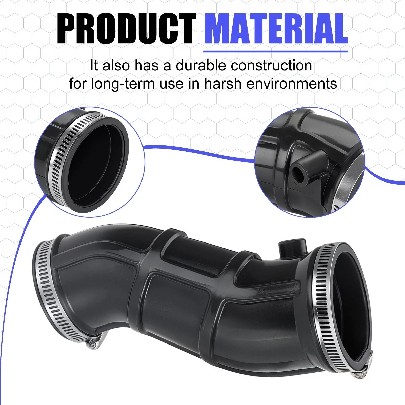 Right Intake Manifold Joint Boot for Yamaha Raptor 660R YFM660R (2001–2005)