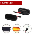 2X LED Side Marker Signal Lights for VW Jetta GTI R32 Beetle