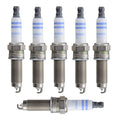 Set of 6 Double Iridium Spark Plugs for Audi Q7, Porsche Cayenne (2007–2017)