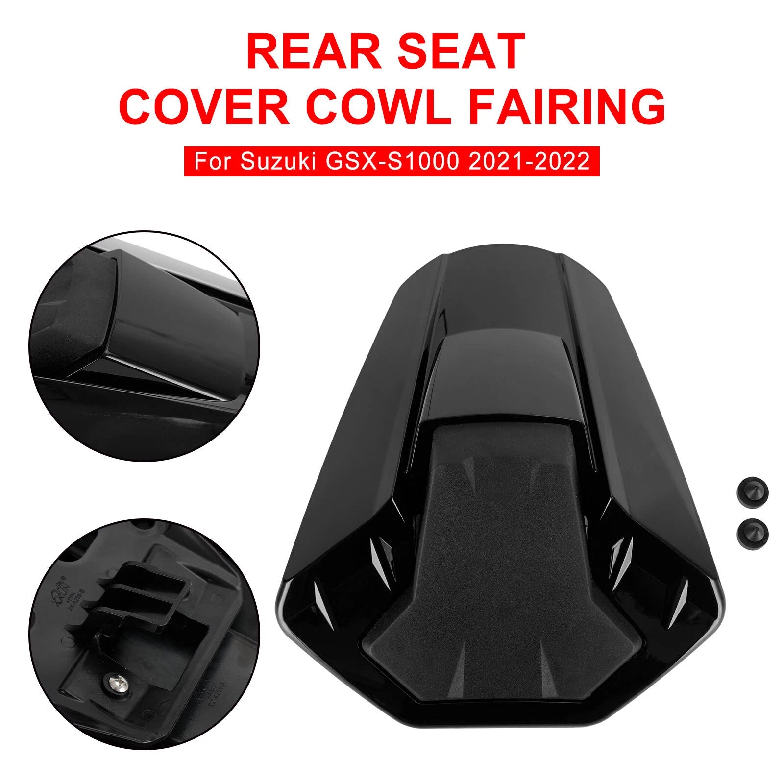 Rear Seat Cover Cowl Fairing for Suzuki GSXS 1000 (2021–2024) T9