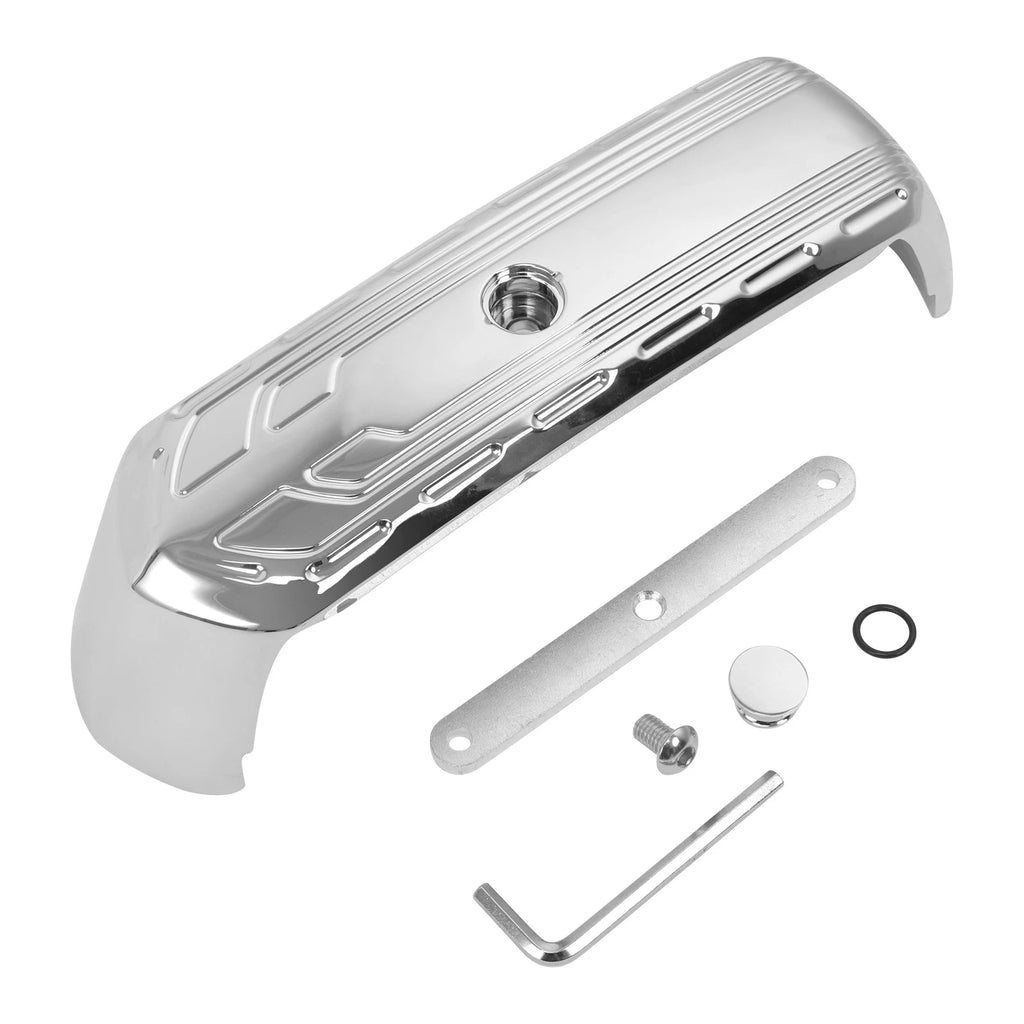 Chrome Air Cleaner Filter Cover Trim for Harley Touring Street Glide (2017–2024)