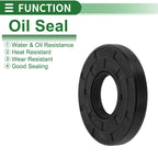 Oil Seal   - NBR Rubber 30x72x10mm