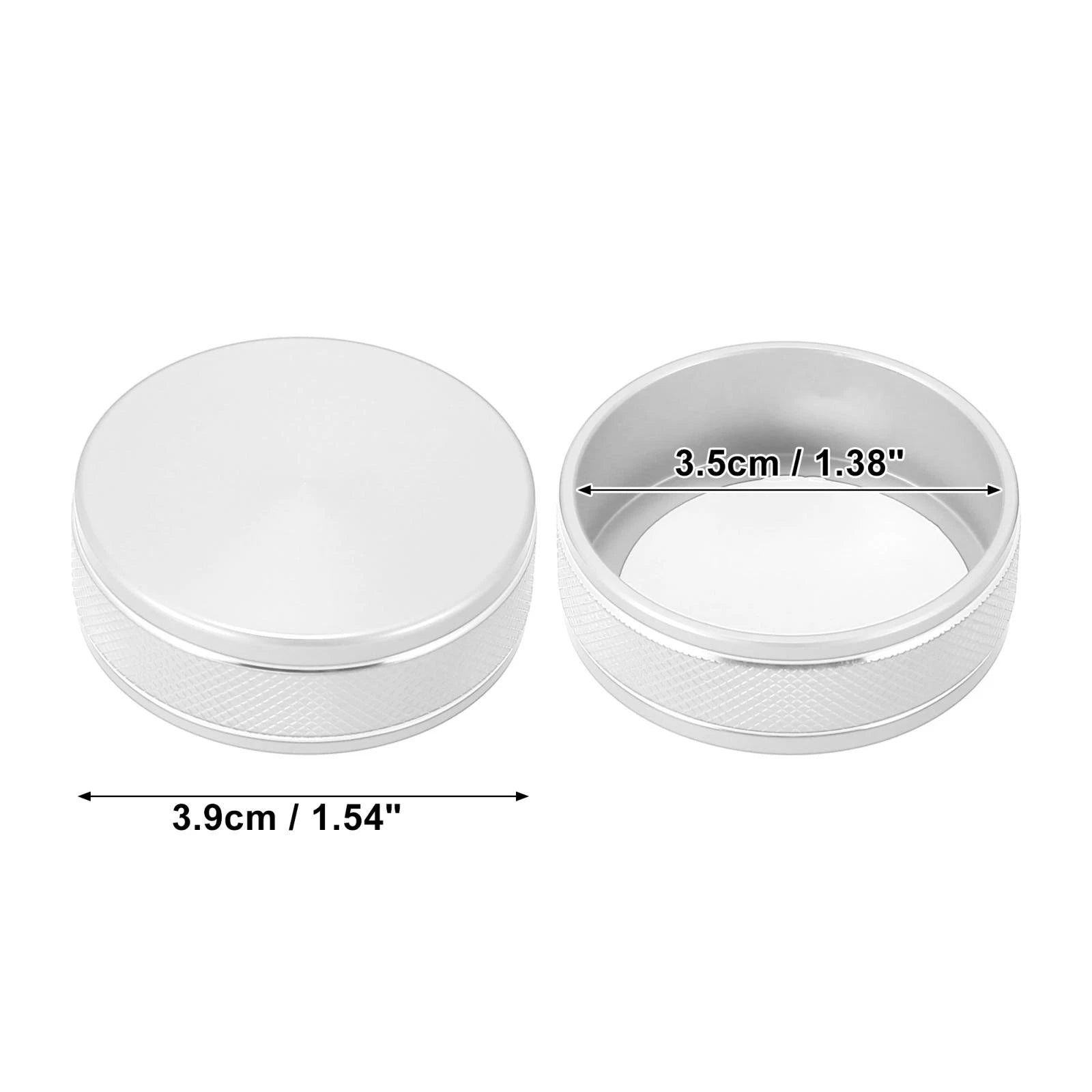 Model Knob Cover for Subaru Forester Impreza XV Crosstrek (2019–2021) Silver Tone