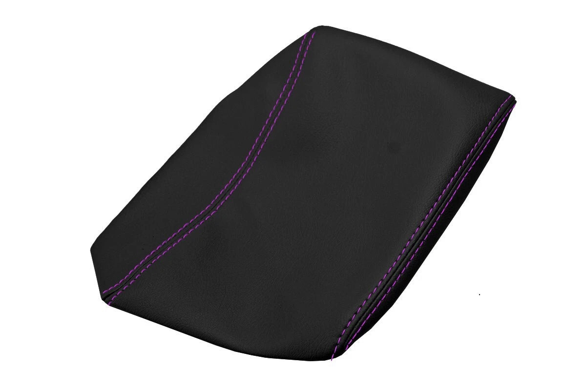 Console Lid with Cupholder Cover for Ford Ranger (2000–2006) Purple Stitch
