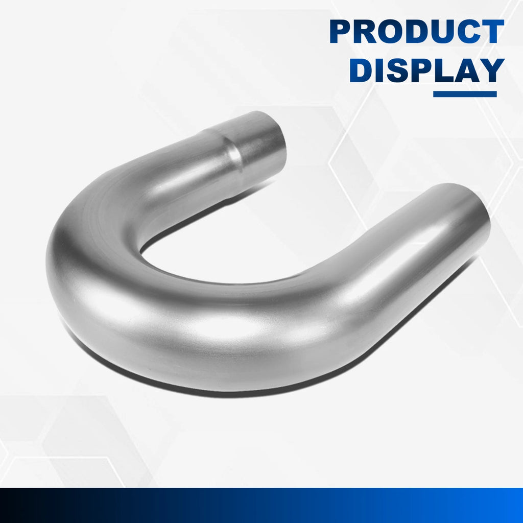 3" OD Mandrel U-Bend Pipe Kit for Custom Exhaust (DIY)
