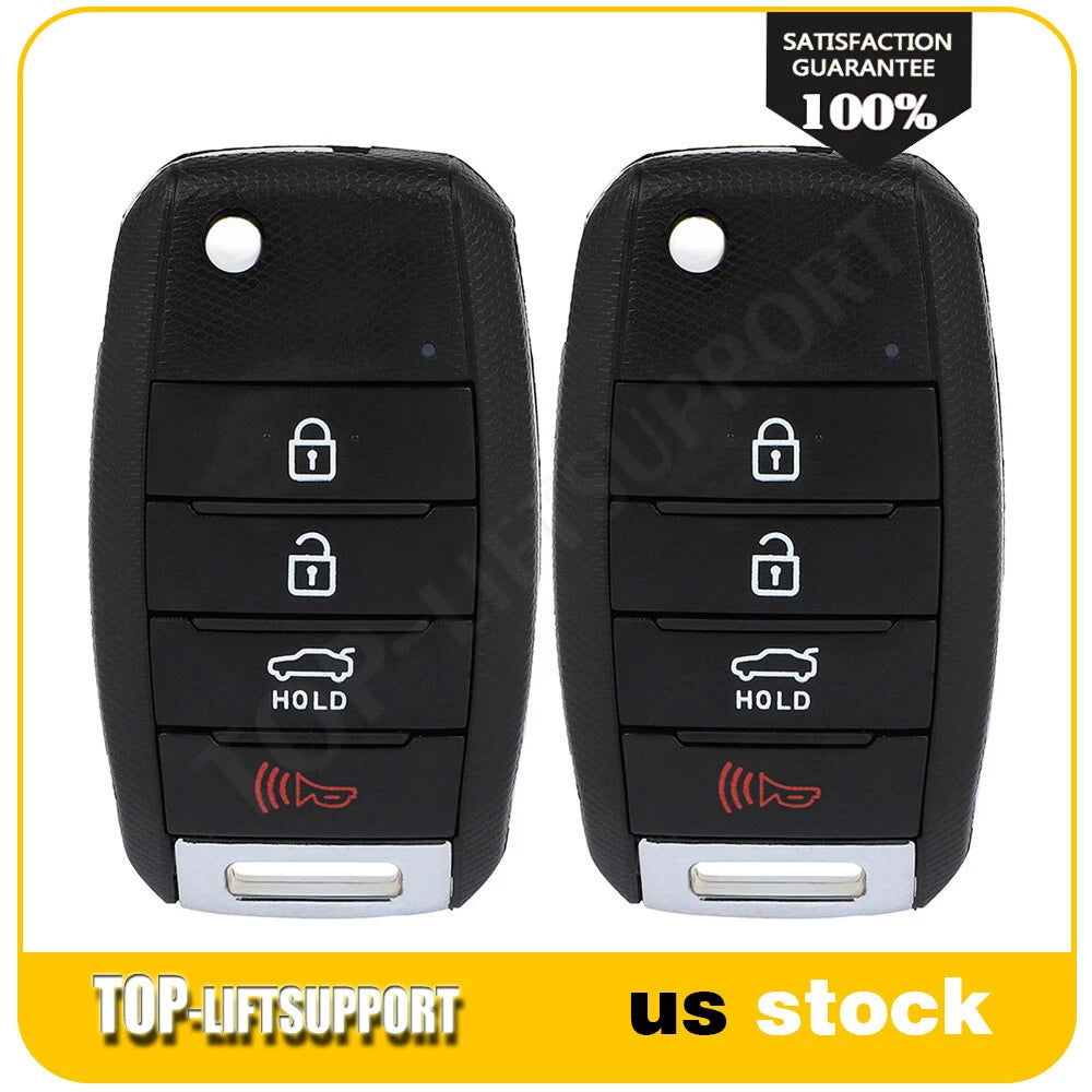 2 Smart Remote Car Key Fobs for Kia Sorento (2016–2020)