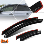 Set of 4 Tap-On Side Window Visors for Chevrolet Cruze (2016–2019)