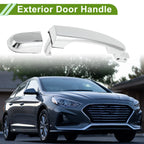 Exterior Door Handle for Hyundai Kia (No. 836611F000) Rear Right Silver Tone