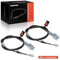 2X Parking Brake Cables for Mercedes-Benz 190E E300 (1982–1993)