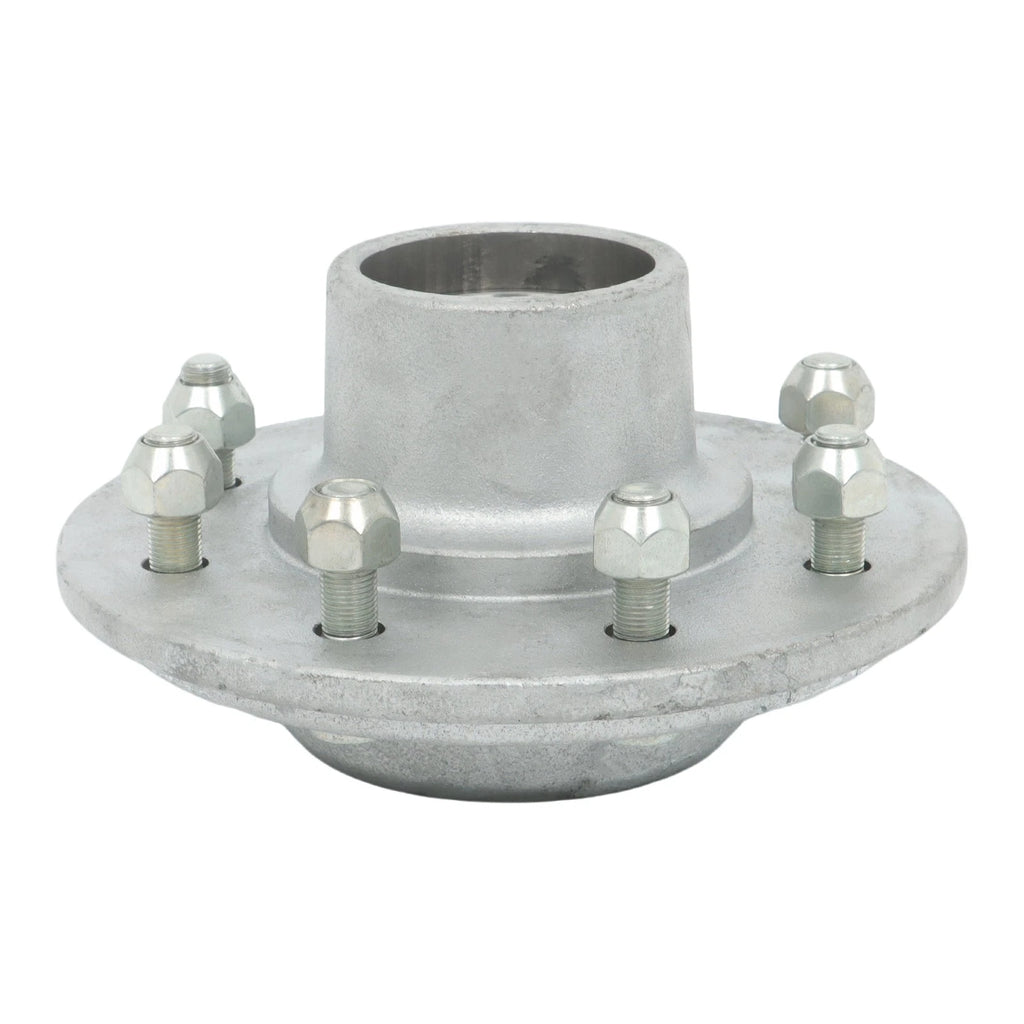 6pc Galvanized Idler Hub for Trailer 42 Spindles (8 Lug)
