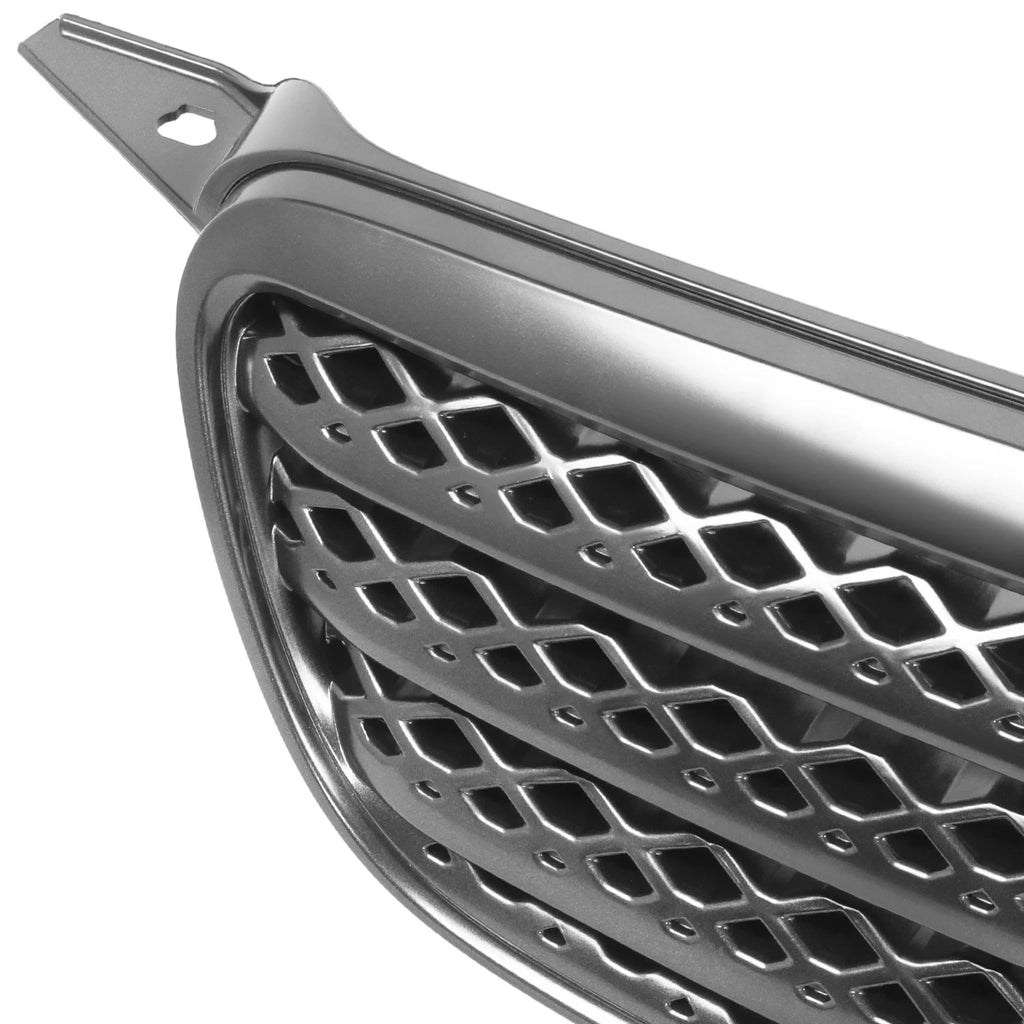 Front Bumper Grille for Toyota Corolla (2005–2006) 1ES Gray Frame Factory Style