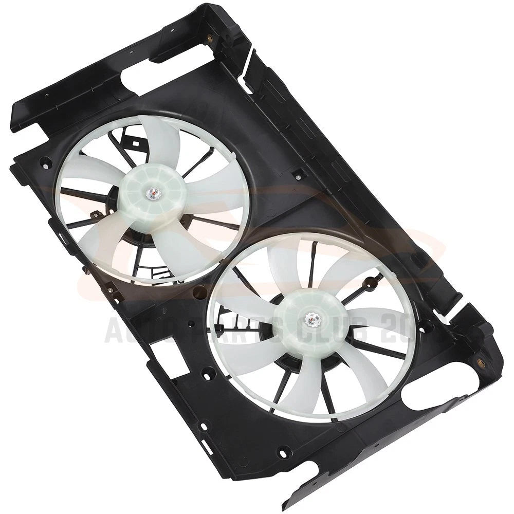 AC condenser and cooling fan assembly for Toyota RAV4 (2009–2012)