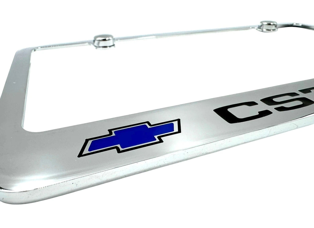 License Plate Frame Chrome Engraved for Chevrolet CST/10 (1980–1989)