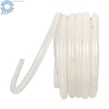 Clear Braided PVC Hose for Various Applications (50 Ft, 5/8" ID)