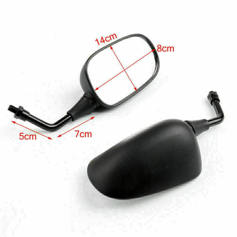 10mm Rearview Mirror for Honda FJS400 FJS600 Silverwing CB600F (2007–2011)
