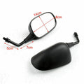 10mm Rearview Mirror for Honda FJS400 FJS600 Silverwing CB600F (2007–2011)