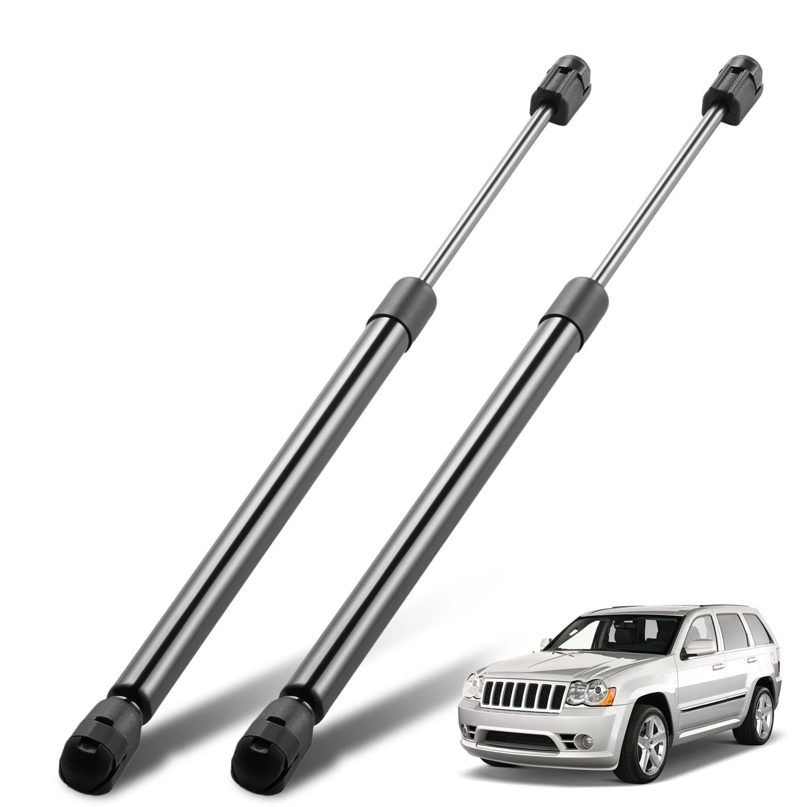 2X Rear Window Lift Supports Shocks for Jeep Grand Cherokee (2005–2010) 6601