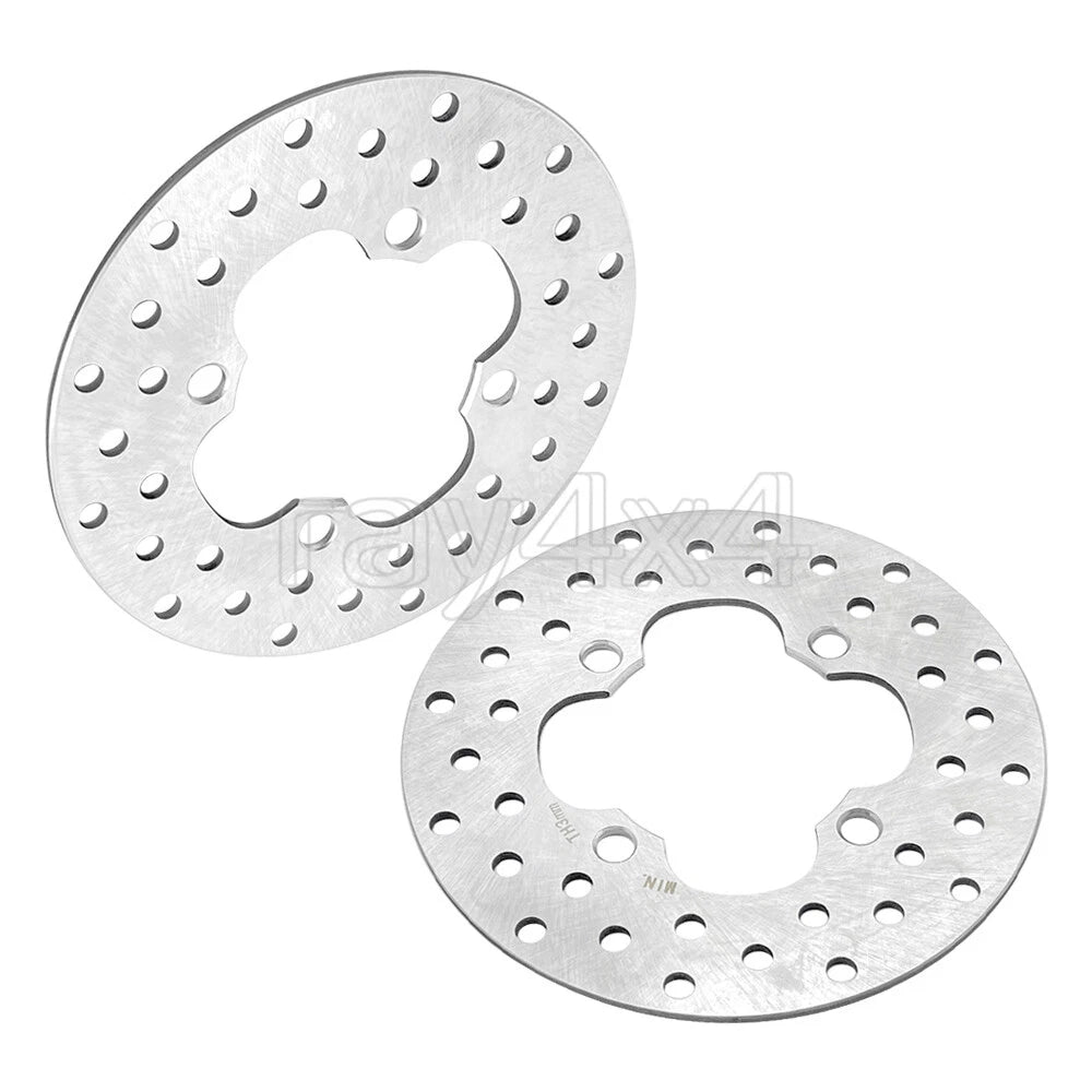 2X Front Brake Disc Rotors for Honda Foreman 500, Rubicon 500, Rincon 680 (2005–2023)