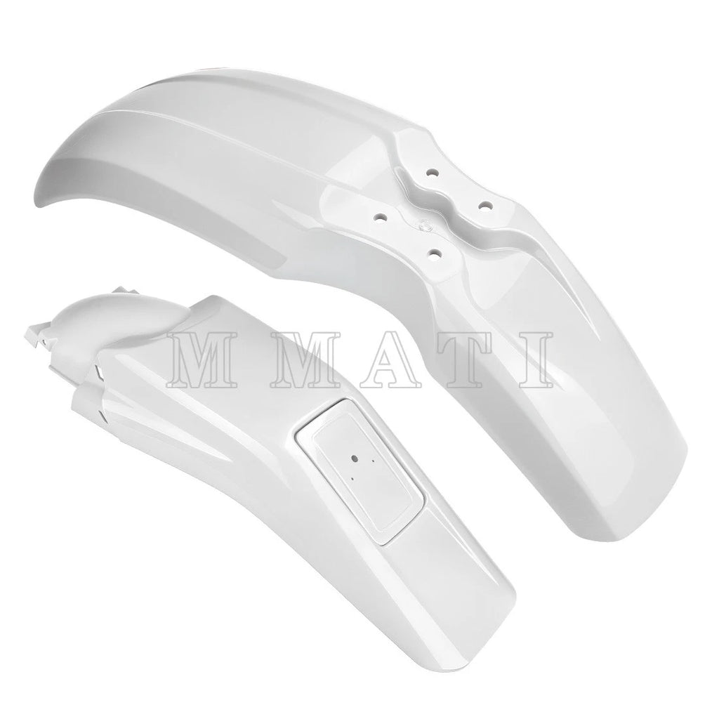 Fender Set for Honda XR250R XR400R (1996–2004) White Mud Guard