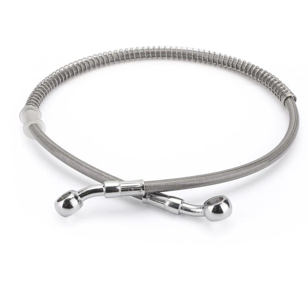 Brake Oil Hose Line with Banjo Fitting for Motorcycle (50cm/19")