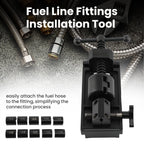 Fuel Line Fittings Installation Tool Kit for Various Makes and Models (YYYY–YYYY)